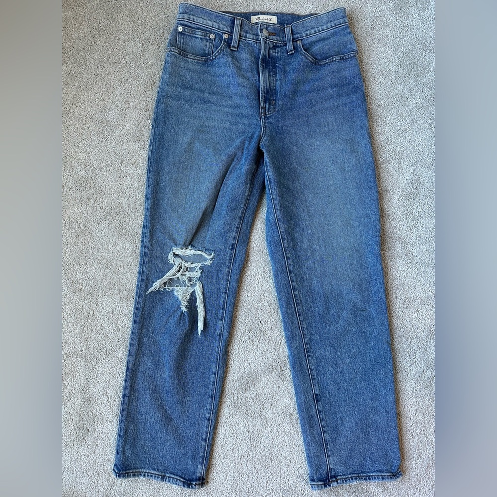 Madewell The Perfect Vintage Straight Jeans (size 29)